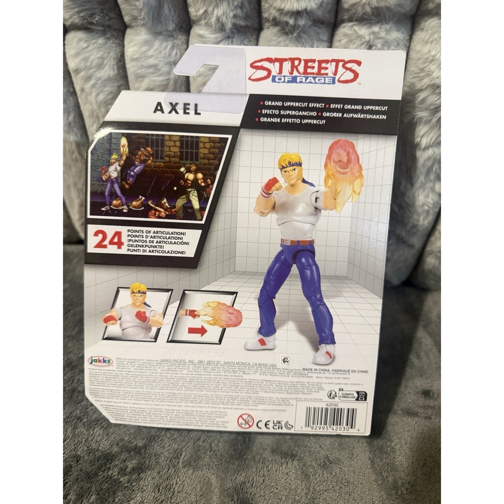 2024 Jakks Pacific SEGA Streets of Rage Axel Figure - Picture 2 of 2